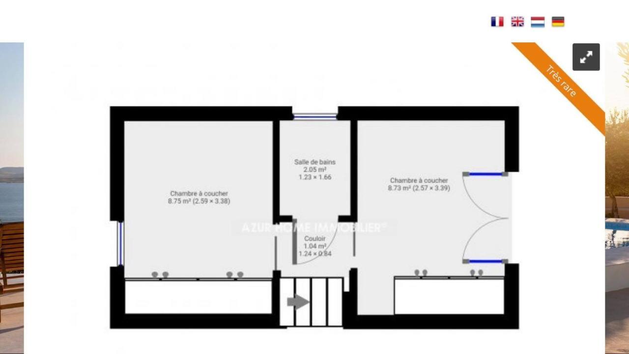 Duplex T3 Boulouris Pieds Dans L Eau Apartment Saint-Raphael  Exterior photo